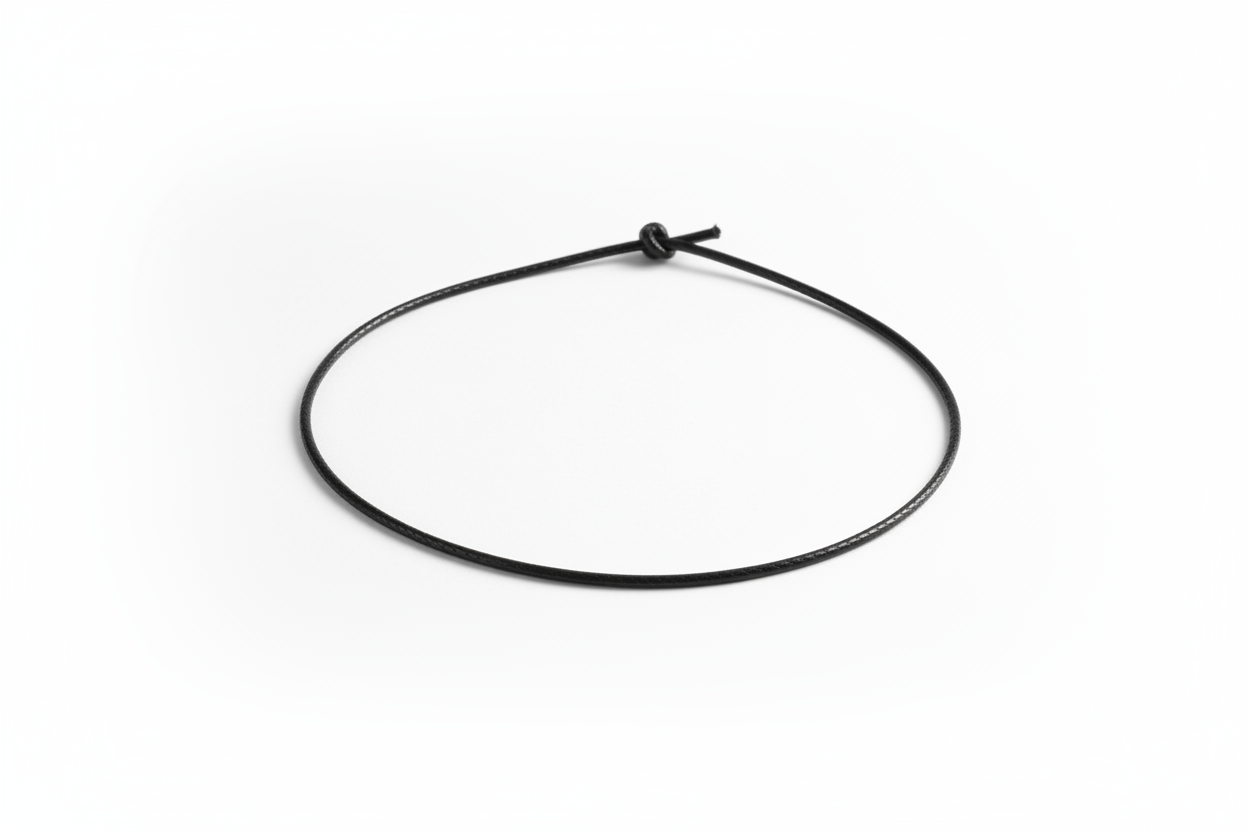 slin leather cord necklace