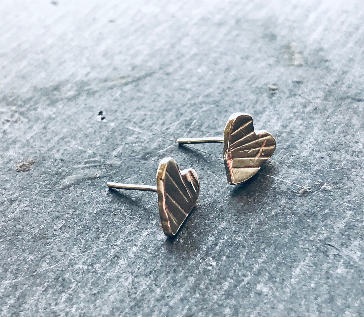 Mini Heart studs
