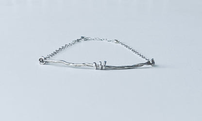 3 mini strand dainty bracelets