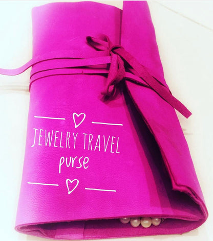 Jewelry travel purse
