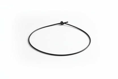 slin leather cord necklace