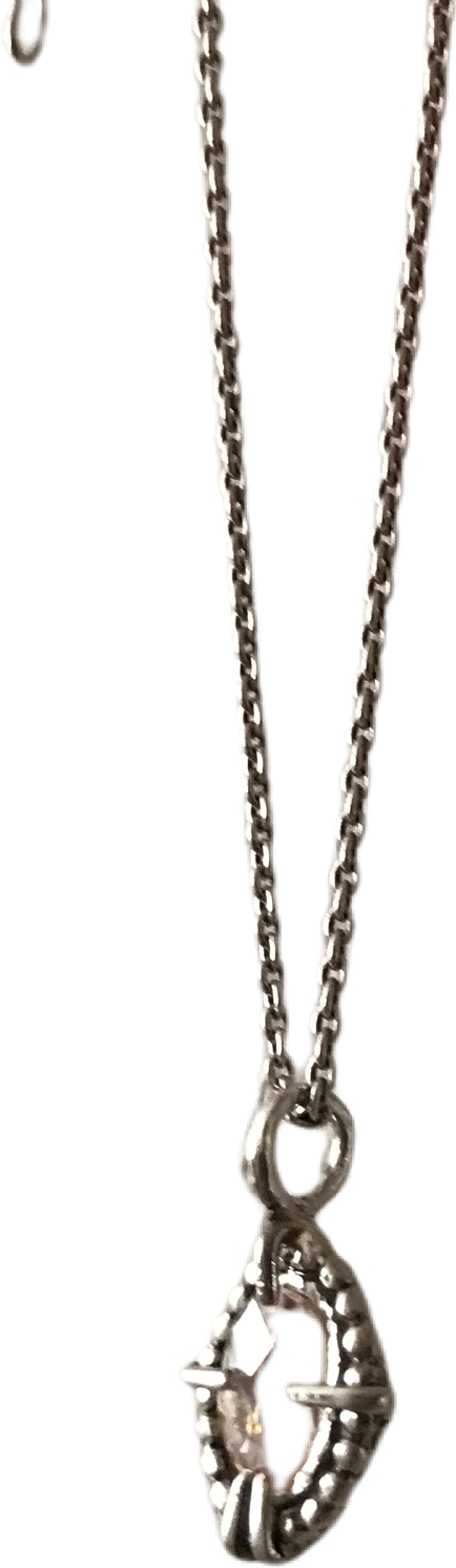 Morganite stone pendant