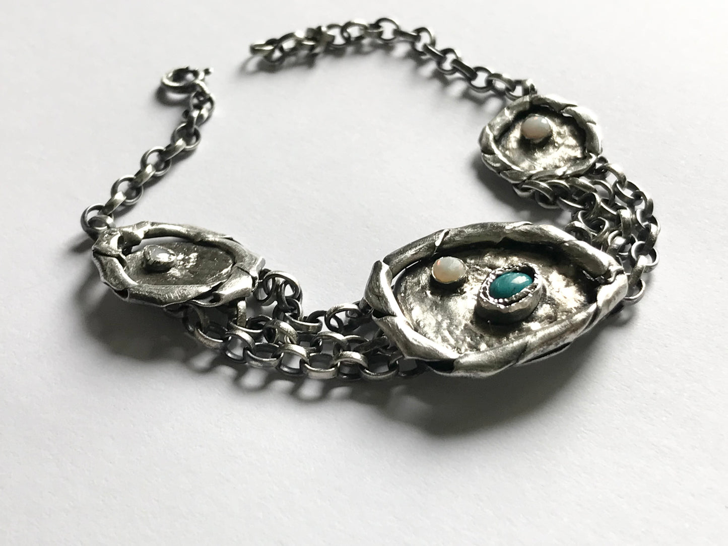 Three stone Bracelet